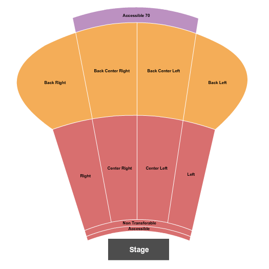 Red Rocks Amphitheatre K-Love Live Seating Chart